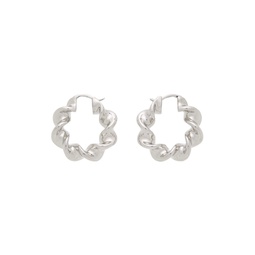 Silver Marta Hoop Earrings 212072F022002
