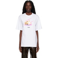 White Space Cat T Shirt 222443F110017