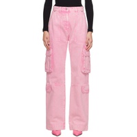 Pink Pocket Jeans 232443F069001