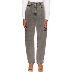 Gray Pantalone Jeans 222443F069003