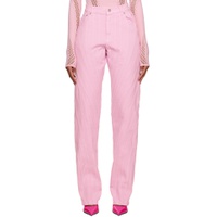 Pink Spiral Jeans 231345F069010