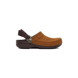 Brown   Tan Crocs Edition Classic Clogs 241554F121000