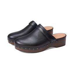 Womens Madewell The Cecily Clog in Oiled Leather