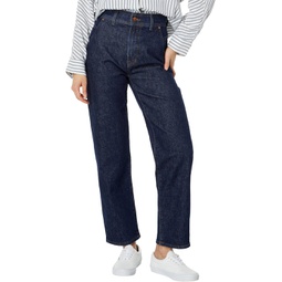Womens Madewell Normcore Perfect Vintage Straight Jeans with Deep Pockets in Stanhill Wash
