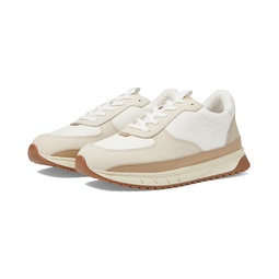 Womens Madewell Kickoff Trainer Sneakers in Neutral Colorblock Leather