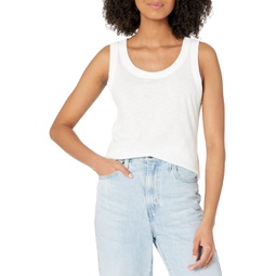 Womens Madewell Whisper Cotton Scoopneck Tank Top