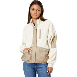 Madewell (Re)sourced Sherpa Snap-Front Jacket