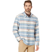 Mens Madewell Oversized Easy Long-Sleeve Shirt in Plaid
