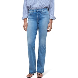 Womens Madewell Kick Out Full-Length Jeans in Merrigan Wash: Crease Edition