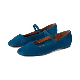 Madewell The Greta Ballet Flat in Suede