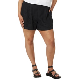 Madewell Plus Clean Pull-On Shorts in 100% Linen