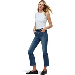 Womens Madewell Kick Out Crop Jeans in Oneida Wash
