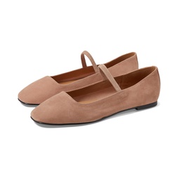 Madewell The Greta Ballet Flat In Suede