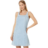 Womens Madewell Denim A-Line Sleeveless Mini Dress in Fitzgerald Wash