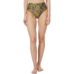 Womens Madewell High-Waisted Bikini Bottom in Floral