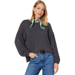 Womens Madewell Cider Long Sleeve Tee