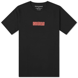 Maharishi Hikeshi Print T-Shirt Black