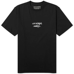 Maharishi Kay One Distorted Dragon T-Shirt Black