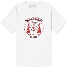 Maharishi Dragon Anniversary T-Shirt White