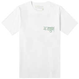 Maharishi Tashi Mannox Abundance Dragon T-Shirt White