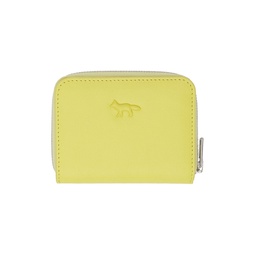 Yellow Cloud Zipped Wallet 241389M164008