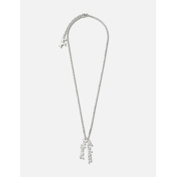 MAISON KITSUNE HANDWRITTING LONG NECKLACE