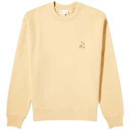 Maison Kitsune Speedy Fox Patch Crew Sweat Maltshake