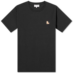 Maison Kitsune Chillax Fox Patch Regular T-Shirt Black