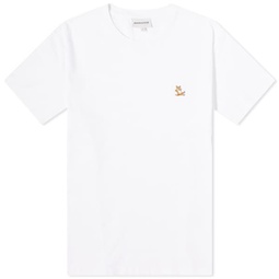 Maison Kitsune Chillax Fox Patch Regular T-Shirt White