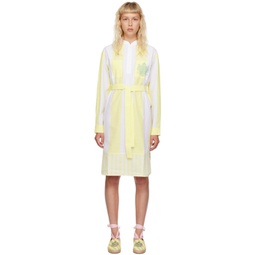 White & Yellow Hotel Olympia Edition Poolside Dress 232389F052001