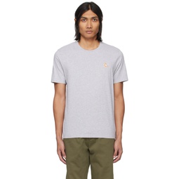 Gray Chillax Fox T-Shirt 241389M213020