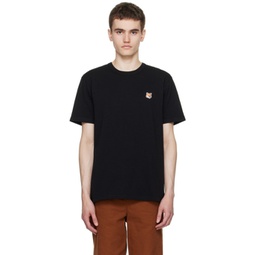 Black Fox Head T-Shirt 232389M213035