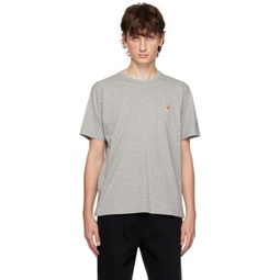 Gray Fox Head T-Shirt 232389M213037