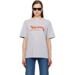 Gray Flash Fox T-Shirt 241389F110004