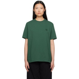 Green Bold Fox Head T-Shirt 232389F110064