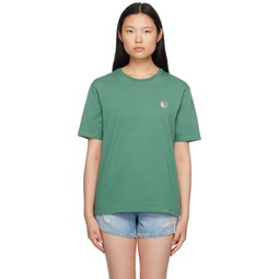 Green Fox Head T-Shirt 232389F110066