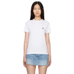 White Fox Head Patch Classic T-Shirt 222389F110082