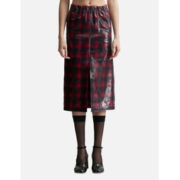 Pendleton lacquer skirt