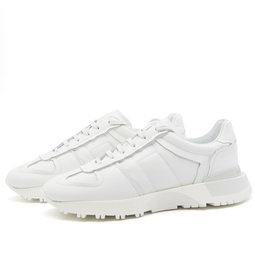 Maison Margiela 50/50 Runner Sneaker White Leather
