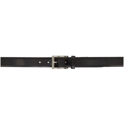 Black Leather Belt 222168M131003