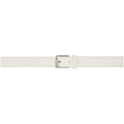 Off-White Leather Belt 231168M131008