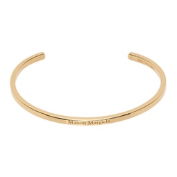 Gold Logo Cuff Bracelet 231168F020000