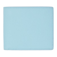 Blue Four Stitches Wallet 232168M164005
