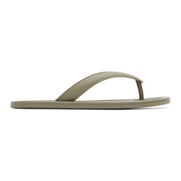 Gray Tabi Flat Sandals 221168F124004