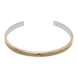 Silver & Gold Star Bracelet 241168M142000