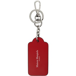 Red & Black Tag Keychain 241168F025002