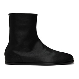 Black Tabi Ankle Boots 241168M228005