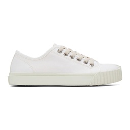 White Tabi Sneakers 232168M237006