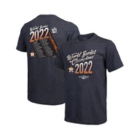 Mens Threads Navy Houston Astros 2022 World Series Champions Life Of The Party Tri-Blend T-shirt