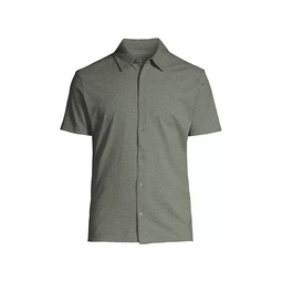 Short-Sleeve Button-Up Shirt